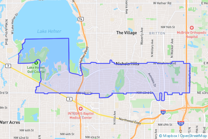 Service Area Map