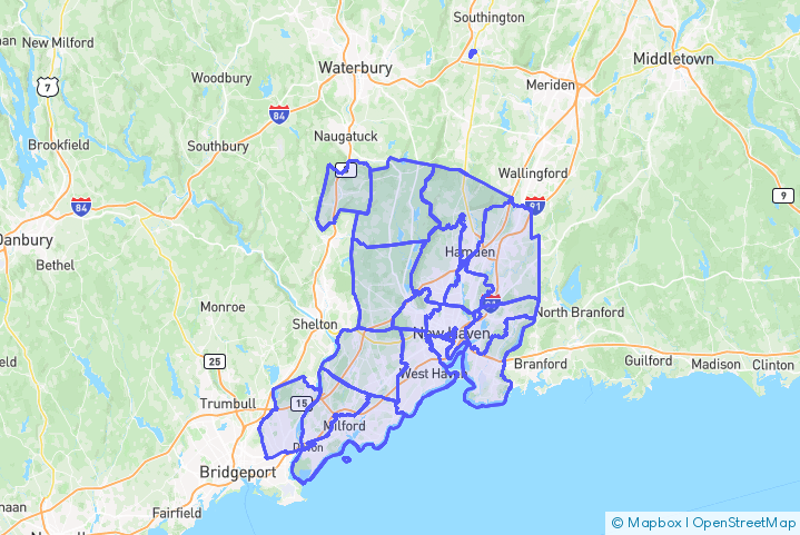 Service Area Map