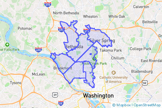 Service Area Map