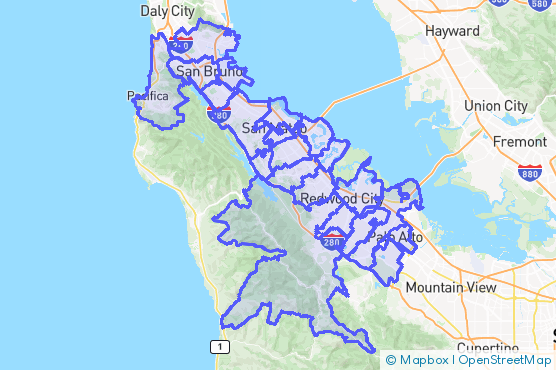 Service Area Map