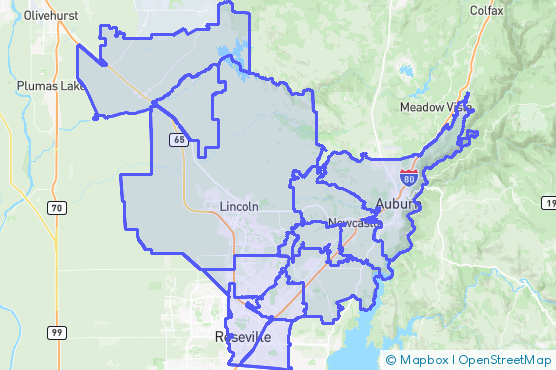 Service Area Map