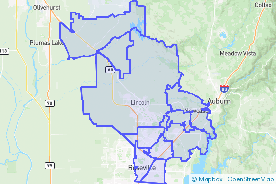 Service Area Map