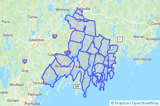 Service Area Map
