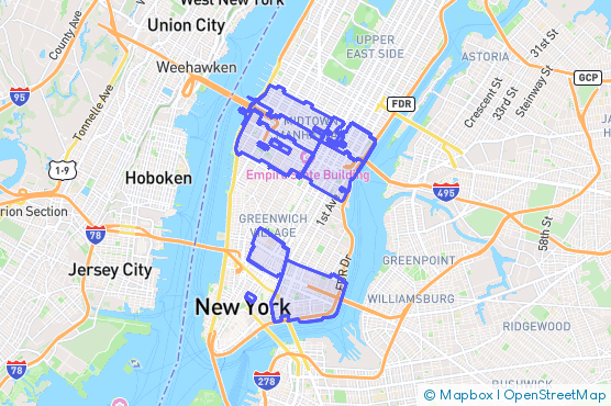 Service Area Map