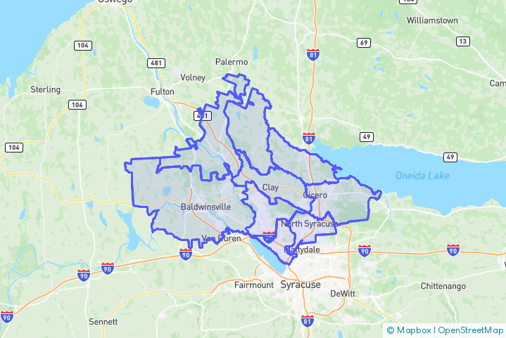 Service Area Map
