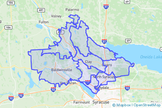 Service Area Map