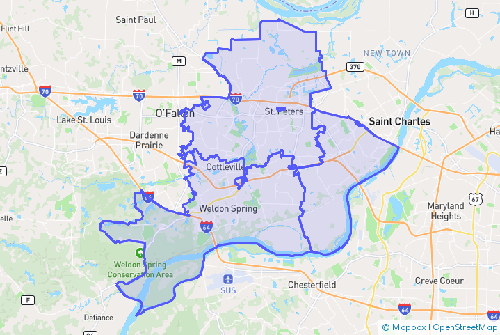 Service Area Map