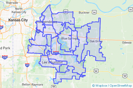 Service Area Map