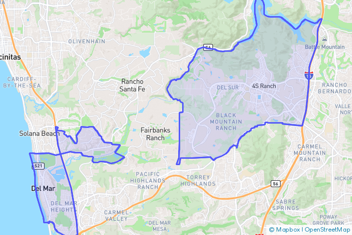 Service Area Map