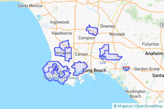 Service Area Map