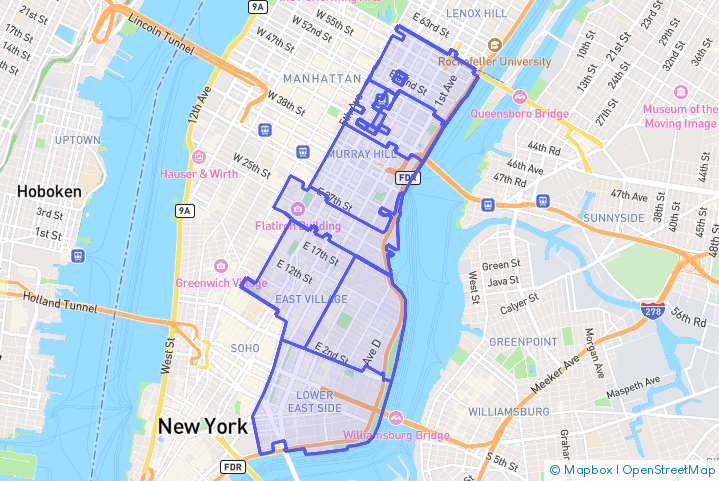 Service Area Map