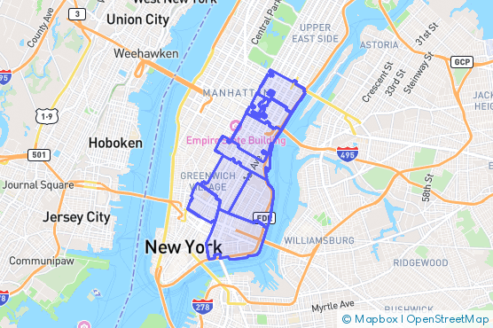 Service Area Map