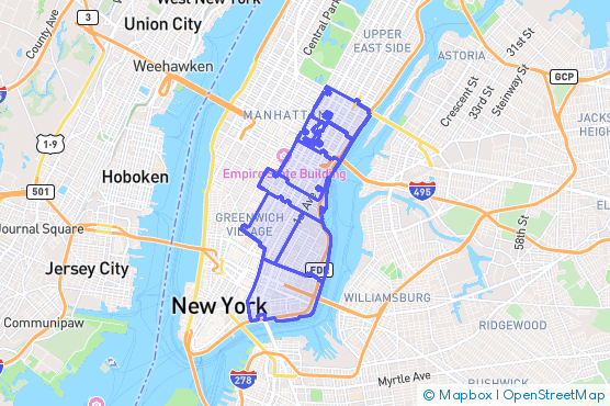 Service Area Map