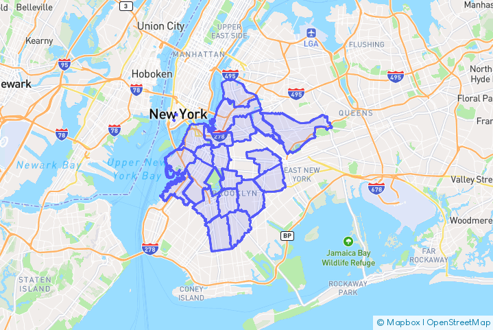 Service Area Map