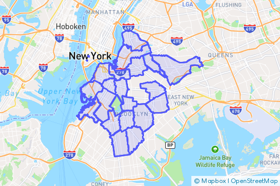 Service Area Map