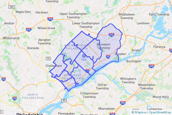 Service Area Map