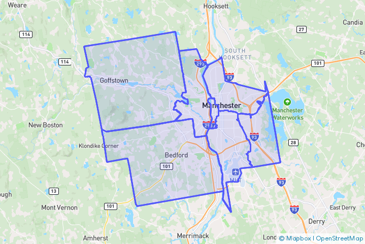 Service Area Map
