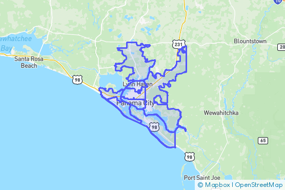 Service Area Map