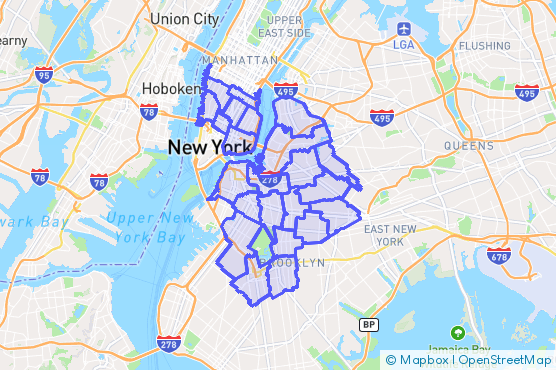 Service Area Map