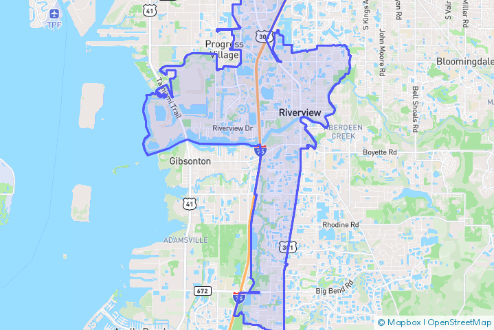Service Area Map