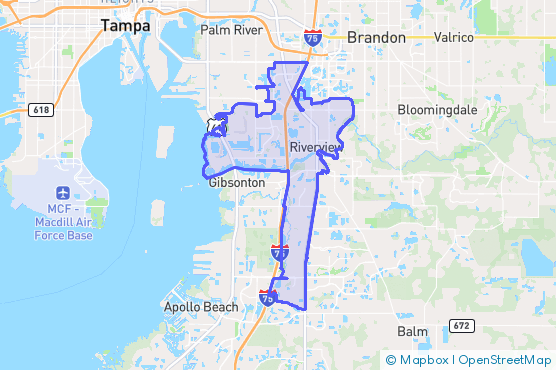 Service Area Map