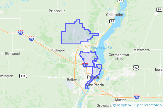 Service Area Map