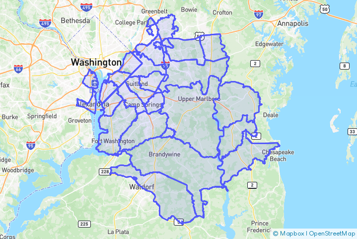 Service Area Map