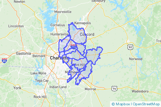 Service Area Map