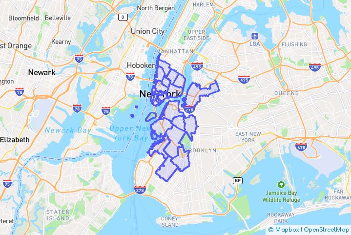 Service Area Map