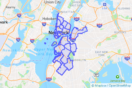 Service Area Map