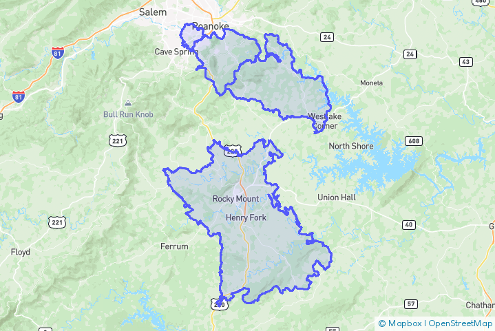 Service Area Map