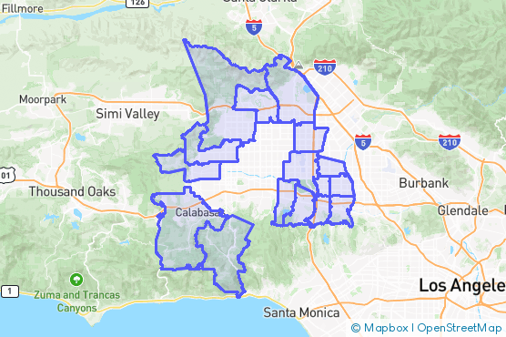 Service Area Map
