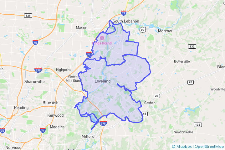 Service Area Map