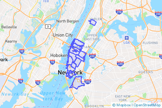 Service Area Map