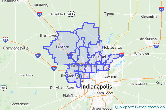 Service Area Map