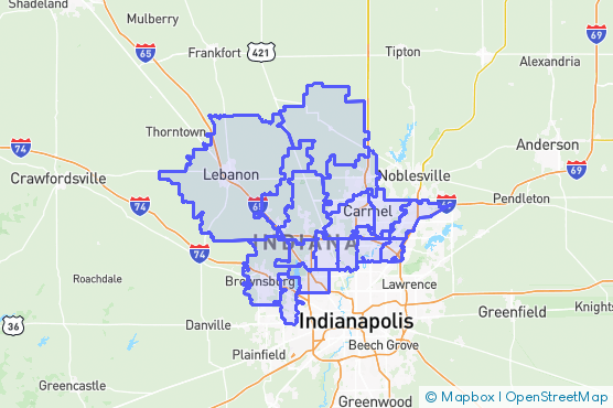 Service Area Map