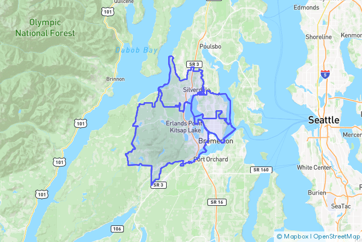 Service Area Map