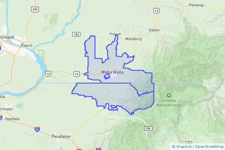 Service Area Map