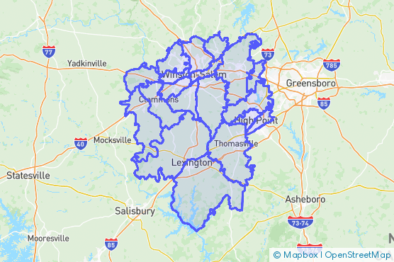 Service Area Map