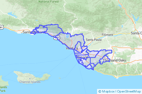 Service Area Map