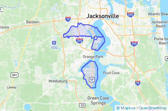 Service Area Map