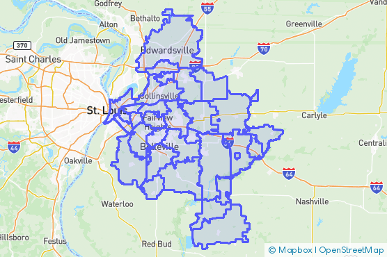Service Area Map