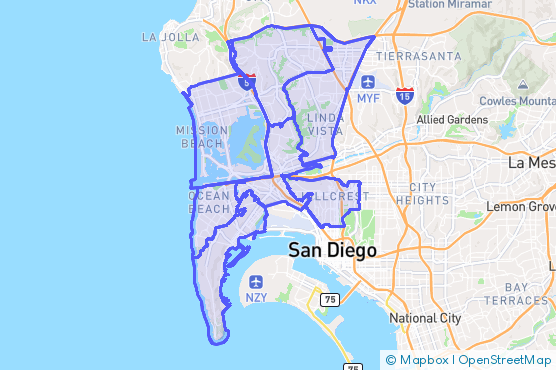 Service Area Map