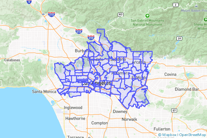 Service Area Map