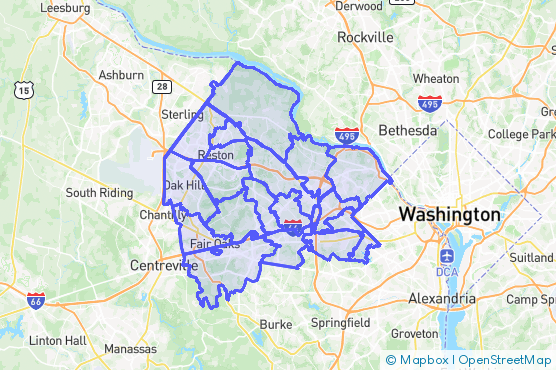 Service Area Map