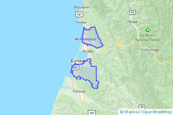 Service Area Map