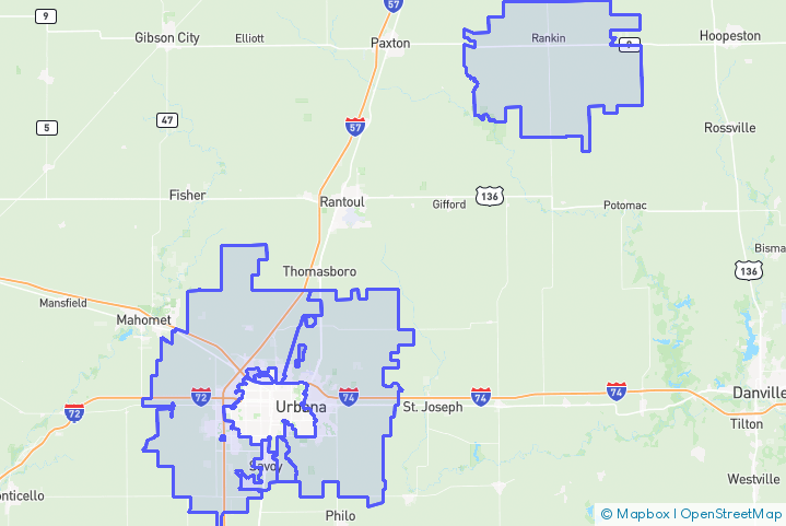 Service Area Map