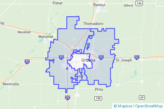 Service Area Map