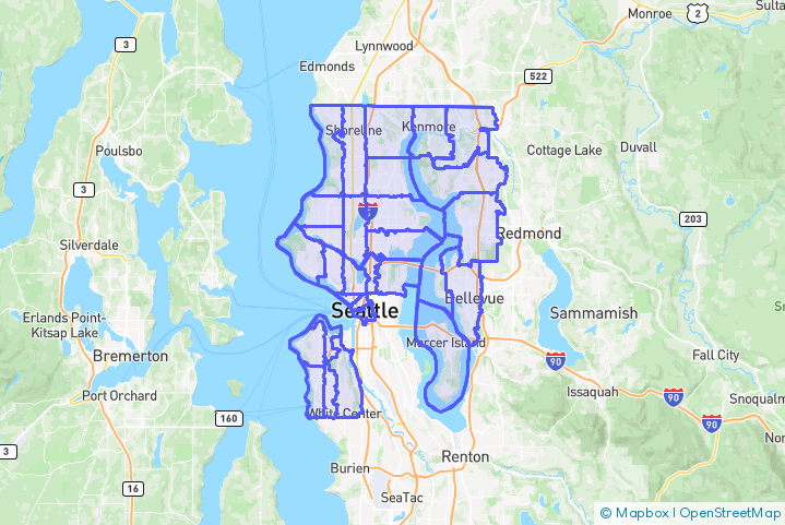 Service Area Map