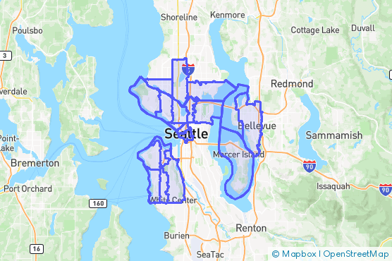 Service Area Map